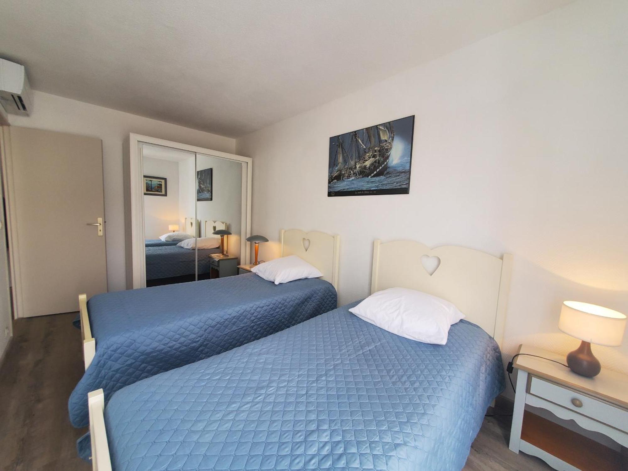 Appartement Cap Hermes 3 Pieces Climatise 6 Personnes Fréjus